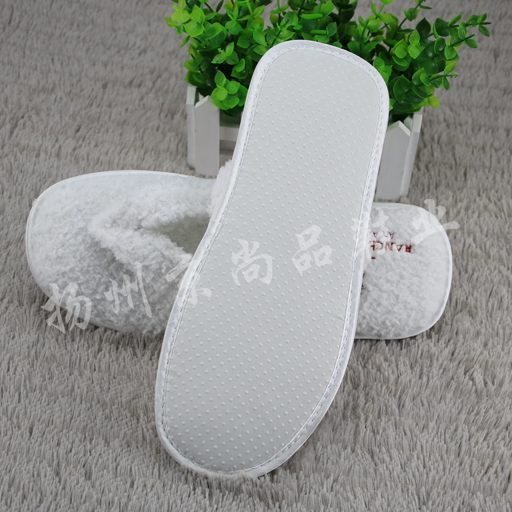 Disposable slippers for pedicure flip flops hotel  guest slippers