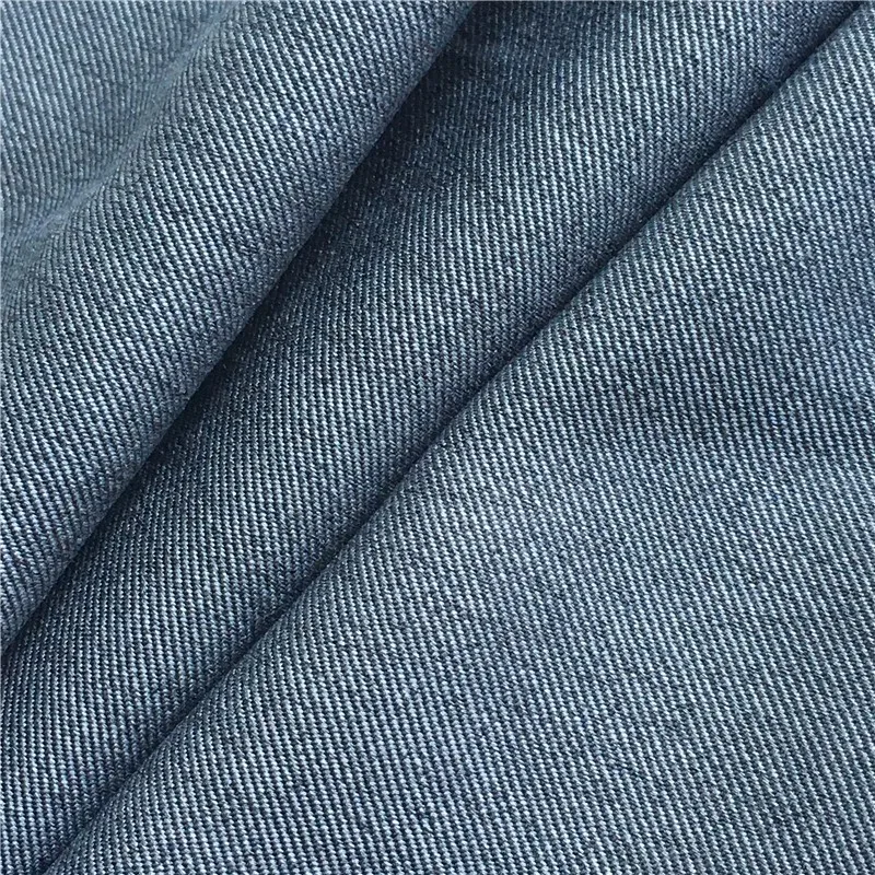 Good Color Fastness  Men Coat Suit Double Color Drill Cloth 150D Polyester Cation Mixed Twill Two-Tone Fabric