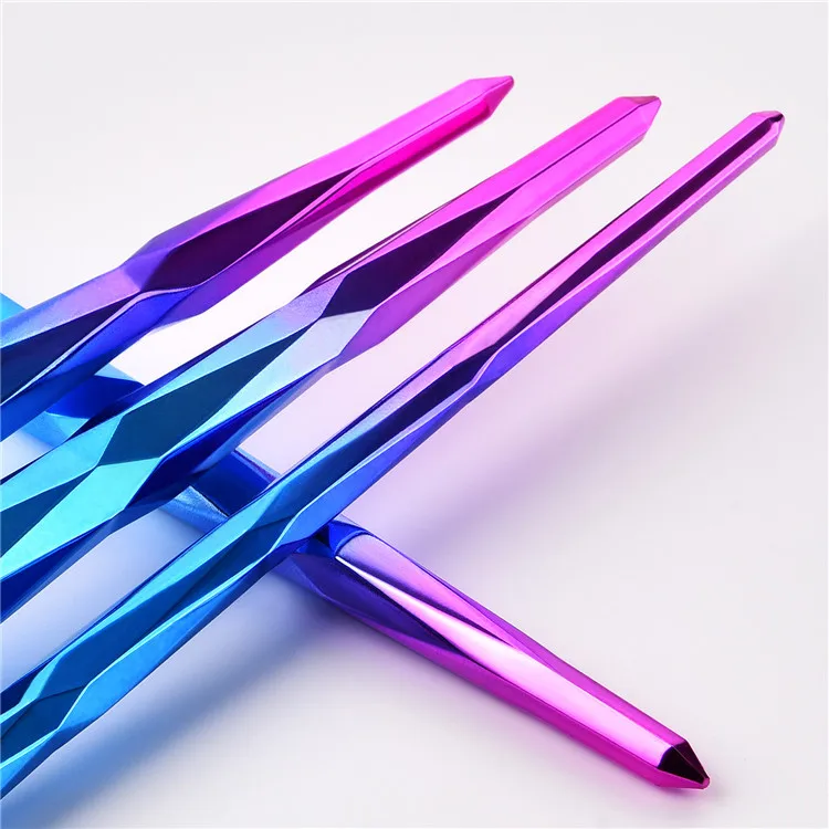 Wholesale 12 Pcs Makeup Brushes With Rainbow Bag Professional Diamond Makeup Brush Set For Making Up