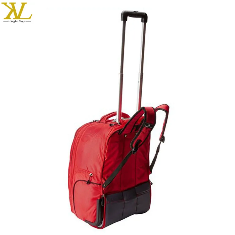 Travel Laptop Trolley Bag for Men and Women Customized Backpack on Wheels