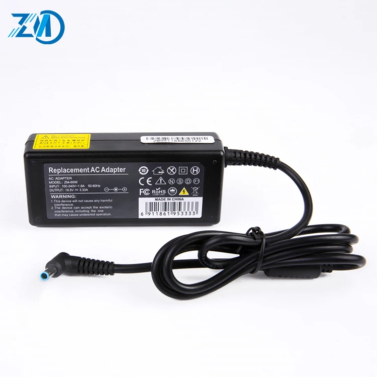 65 Вт smart ac adapter Зарядное устройство 19 5 В 3.33A для ноутбуков hp разъем питания
