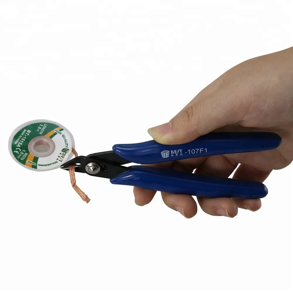 BESTOOL BST-107F1 Hand tool Electronic Wire Cable Specification Plastic Wire Cable Cutter Side Cutting Pliers