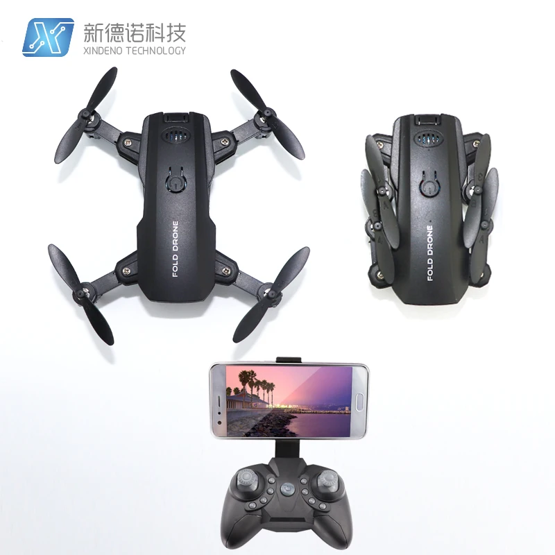 Folded Mini Pocket Quadcopter RC Drone with 30W/720P/1080P HD Camera Foldable Quadcopter Helicopter