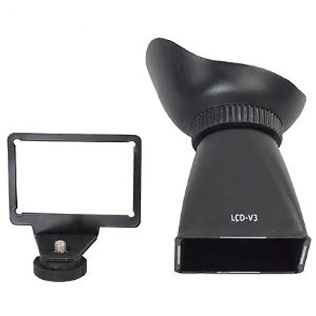 
V3 LCD Viewfinder 2.8x Magnifier View Finder Eyecup Hood for 600D 650D 70D 60D T3i T4i DSLR Camera 