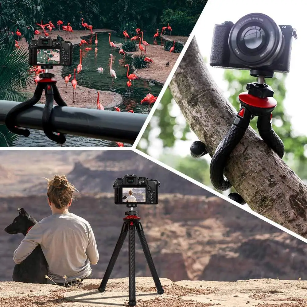 
Fotopro mobile octupus flexible travel tripod camera for smartphone 