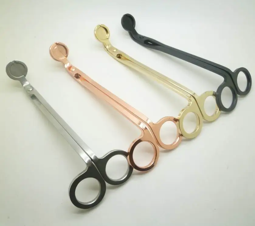 stainless steel material type 17cm wholesale candle wick trimmers