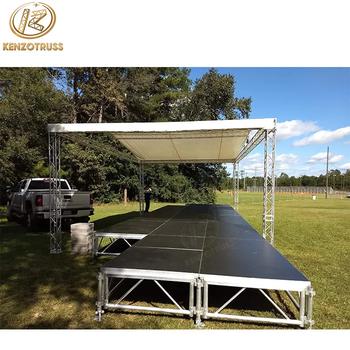 Aluminum plywood stage platform outdoor for sale