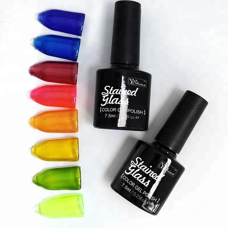 Y-SHINE 15ml Translucent Gel 80 Colors Organic HEMA Free Non Toxic Milky White Ice Jelly Gel Nail Polish Supplies