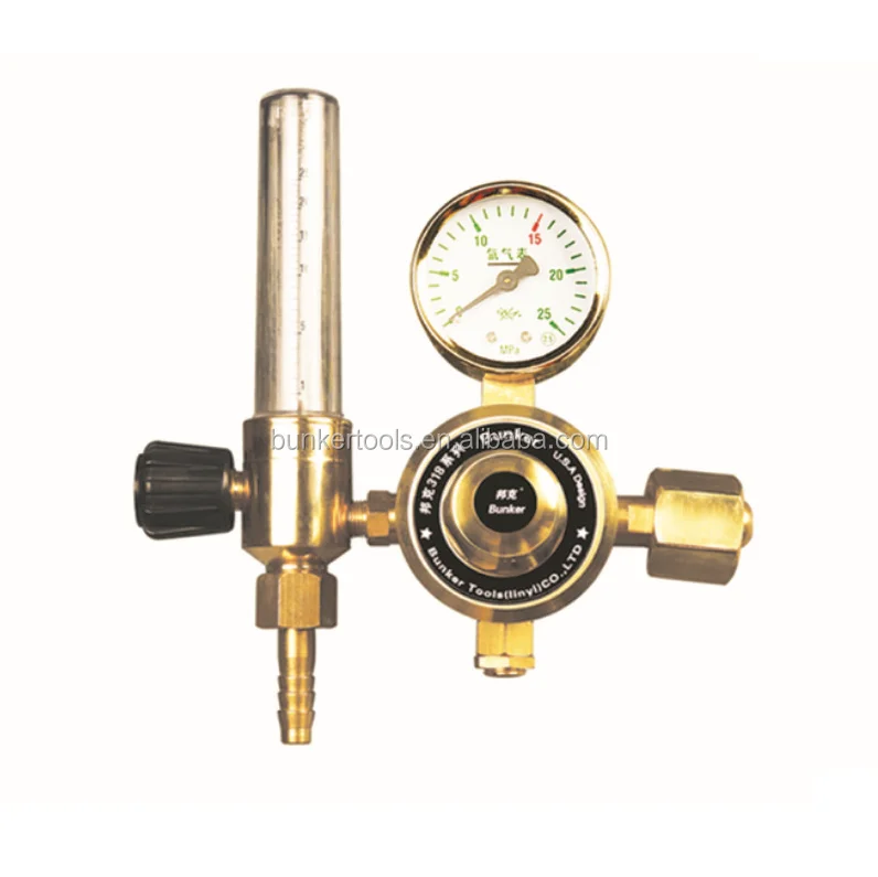 C Type Acetylene pressure regulator gas gauge regulator indicator for acetylene