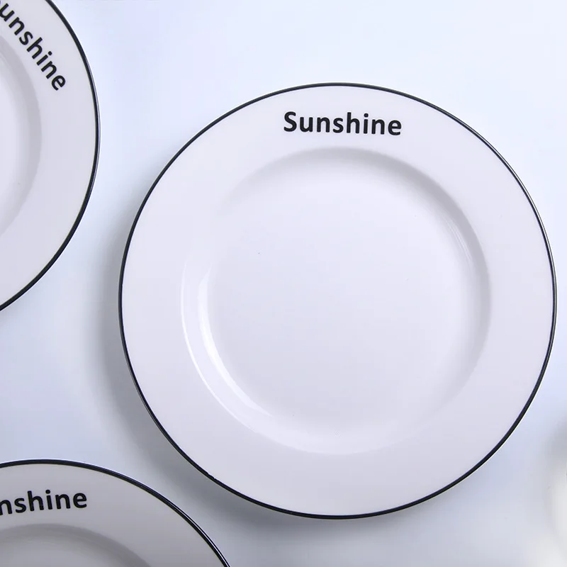 Wholesale hot sale sunshine ceramic dinner plates in stock