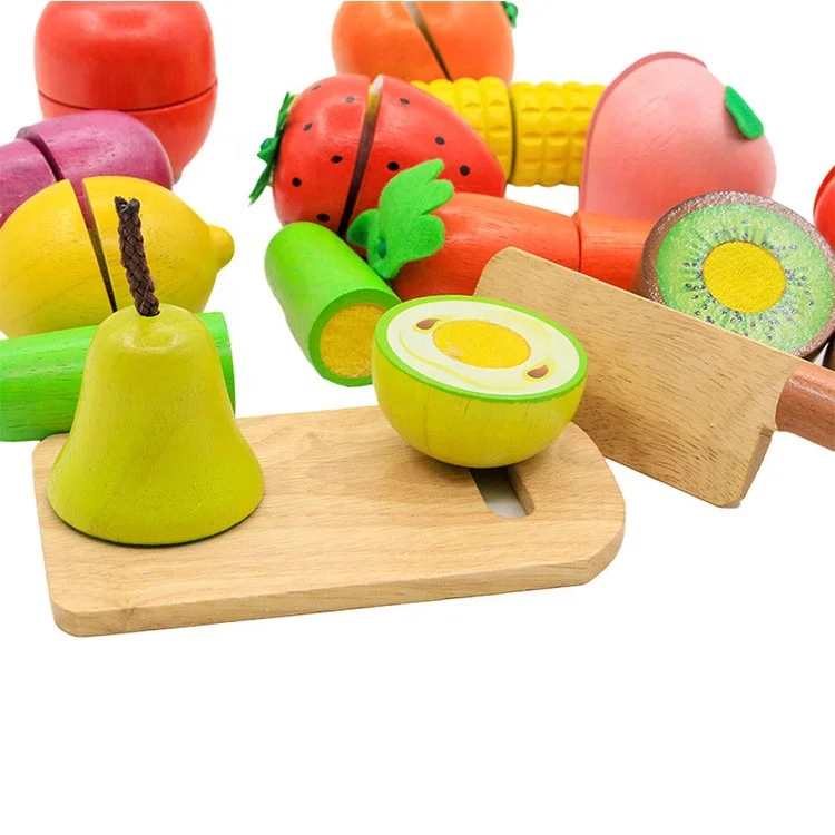 Factory Wholesale Pretend Play Kitchen Cutting Toy Set for Kids