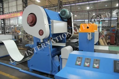 LMS Aluminium Ceiling Panels Machine with Perforation Semi Auto Line