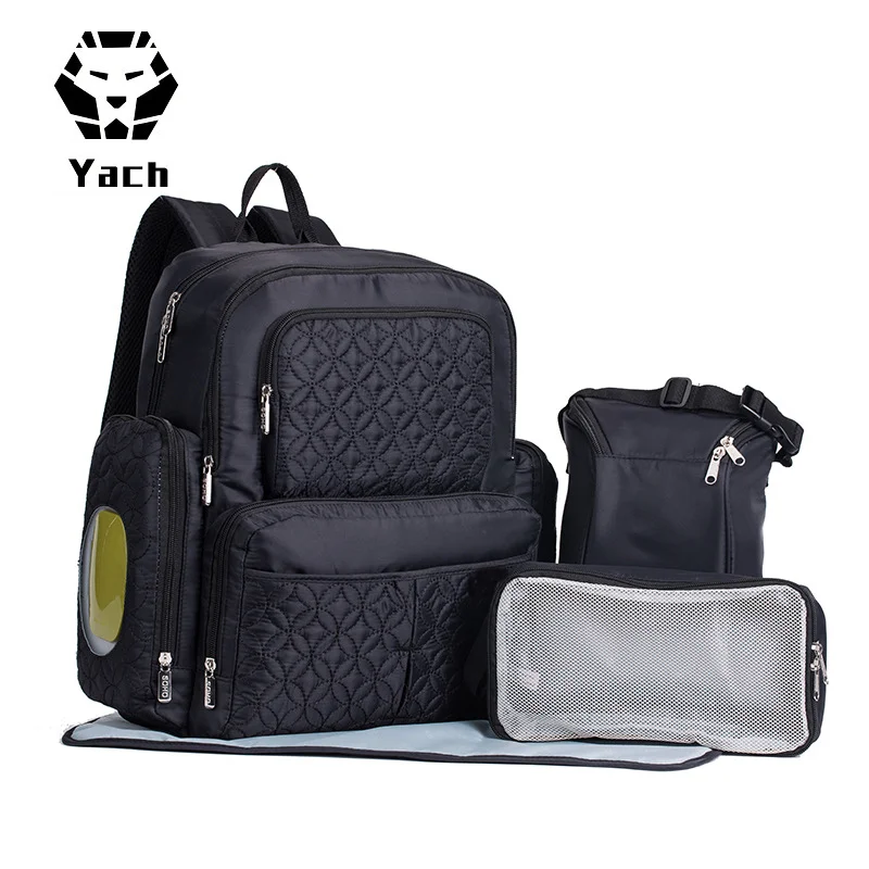 Amazon fashionable nappy large backpacks back pack bagpack new baby bags bag multifunctional mummy diaper backpack for mom