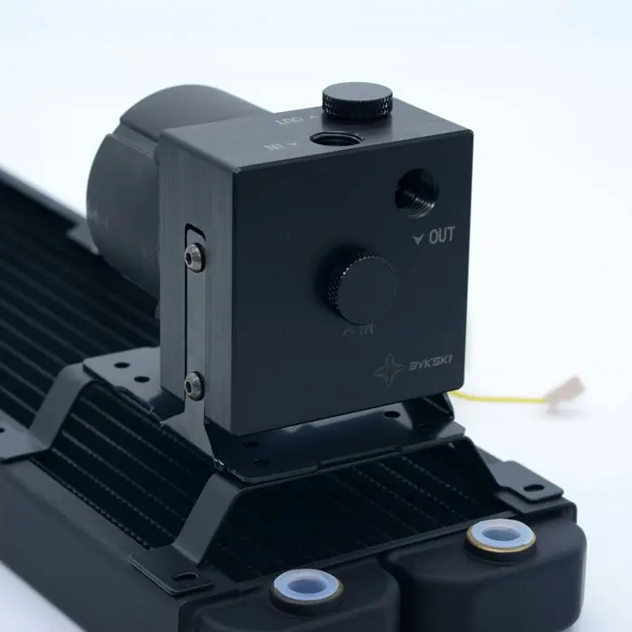 Computer water cooling water pump double in and out can be adjusted .PU-MP-M18W