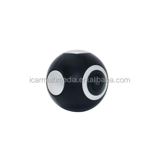 
2017 newest 720 degree panoramic camera make 360 camera video 1080p30fps contact with phone directly 