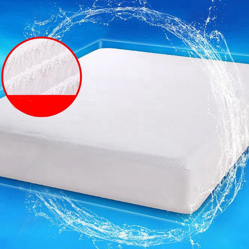 Hot selling hotel  water proof hypoallergenic  bedspread bed cover tpu waterproof mattress protector