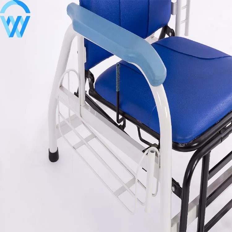 High quality reclining transfusion Medical furniture drip chair Height Adjustable Infusion Chair for Hospital Dental Chair