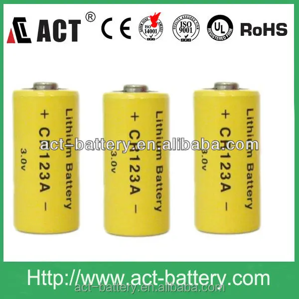 
CR17335 Lithium Battery 1500Mah CR123 CR123A Battery Cell 
