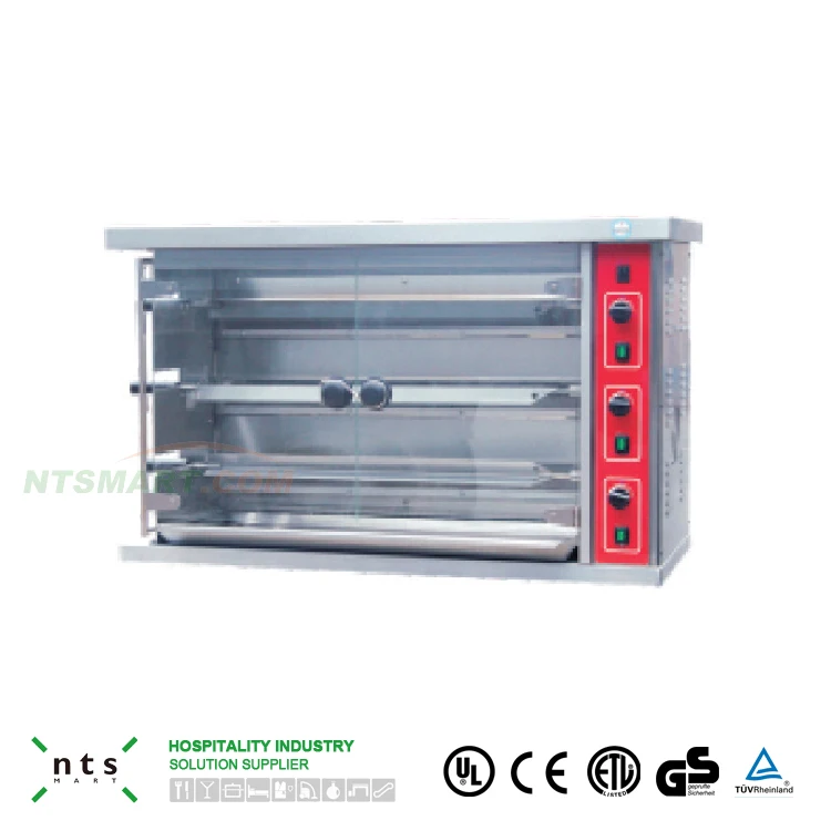 
commercial gas chicken rotisserie kitchen equipment 