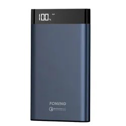 FONENG GT 10000mah QC 3.0 quick charging mobile power bank ,power banks,mobile power supply