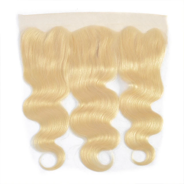 
Wholesale Virgin Hair Vendors 10A Chinese Hair Weaving 100 Human Virgin 613 Blonde Hair Bundles body wave with closure frontal 