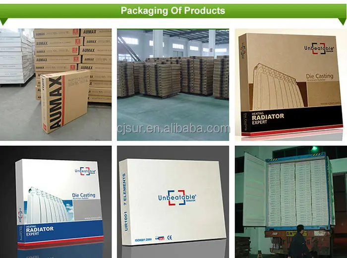 room die casting aluminium radiator