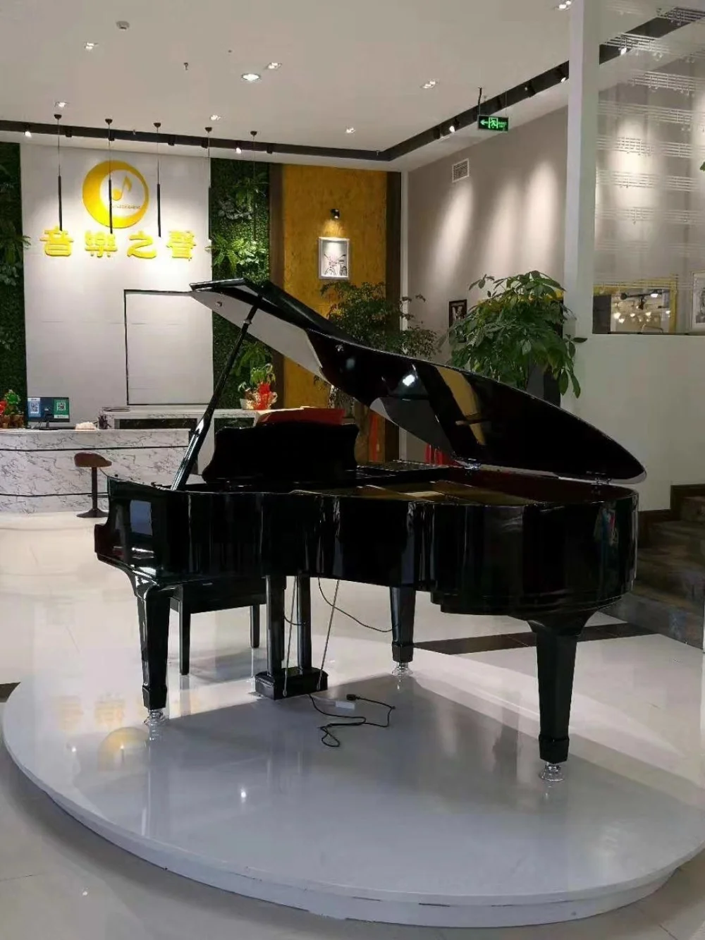 High Quality Self-playing Grand Digital Piano, Cheap Player Piano, Smart Piano Wholesale HD-W186 Red Polish