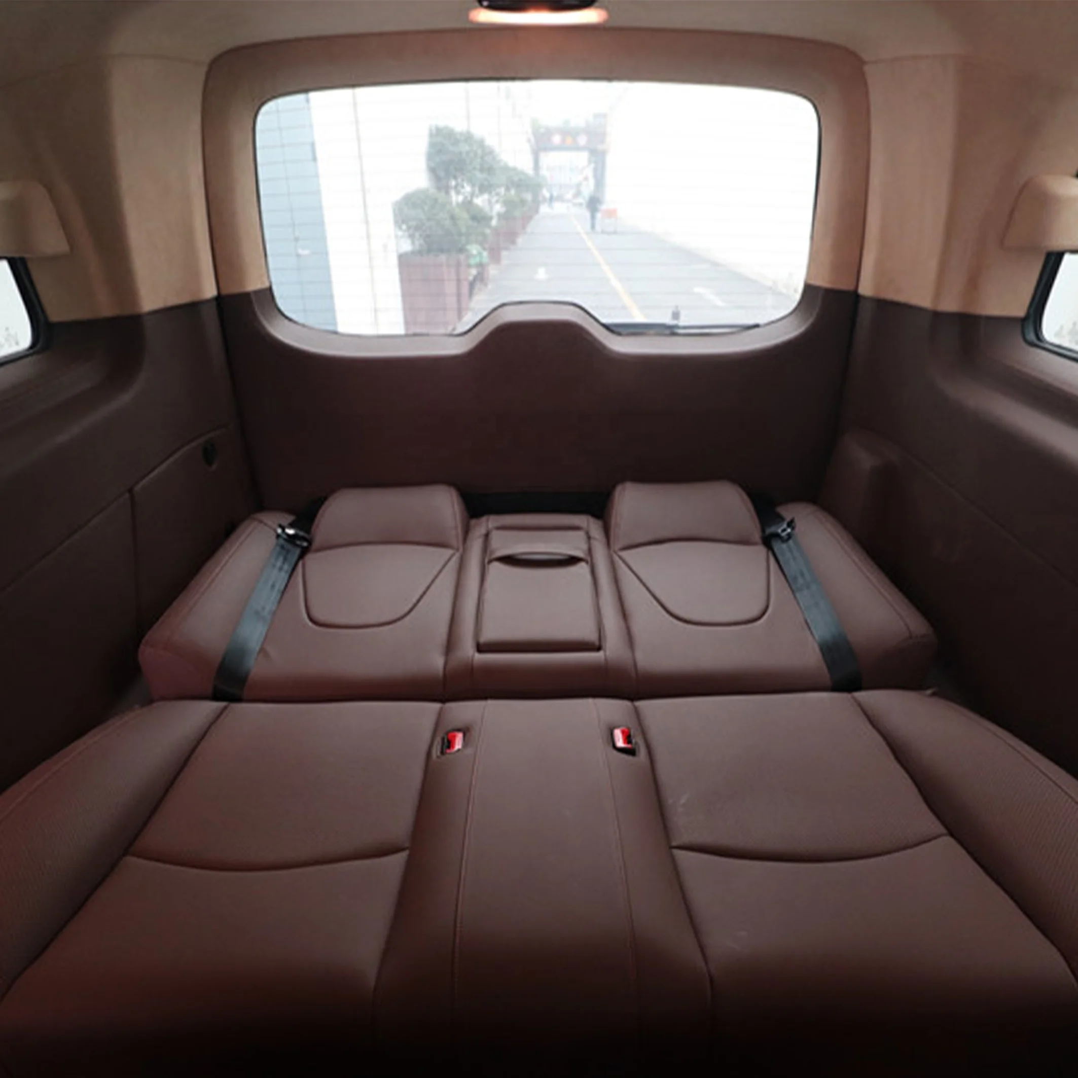 Auto Seat Luxurious three people Car chairs Electric Adjustable Leather For MPV