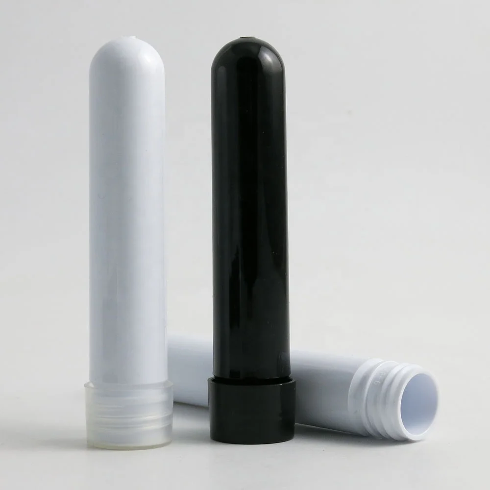 20ML Plastic Empty Cosmetics Tube Container Bottle PET  Refillable Bottles Mask Plastic Test Tube With Cap