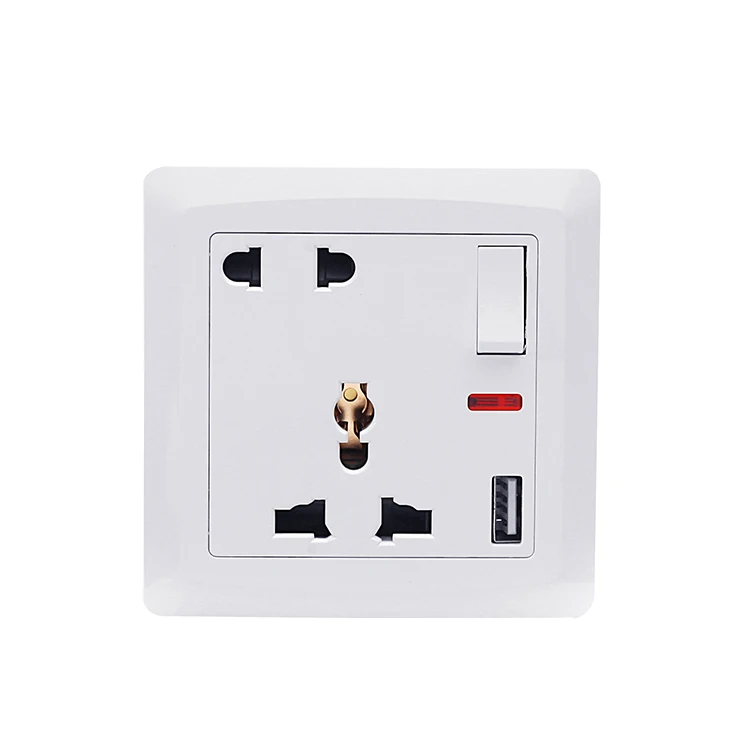 , Которая производится в округе Вэньчжоу технологии 5 pin многофункциональная Розетка с USB