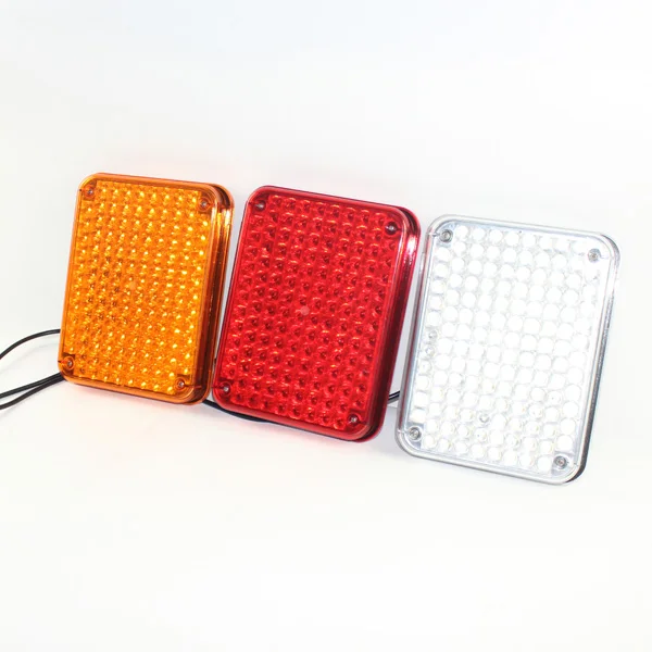OEM Truck Trailer Led Lateral Lamp Fire Engine Ambulance Surface Warning Flashing Light Rectangle Ambulance light