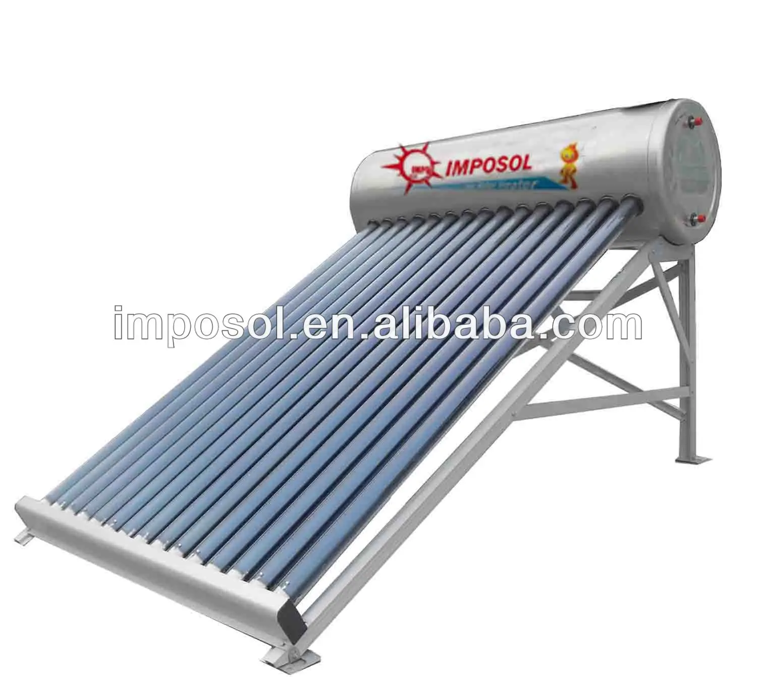 высокая эффективная не- под давлением купить солнечный подогреватель воды