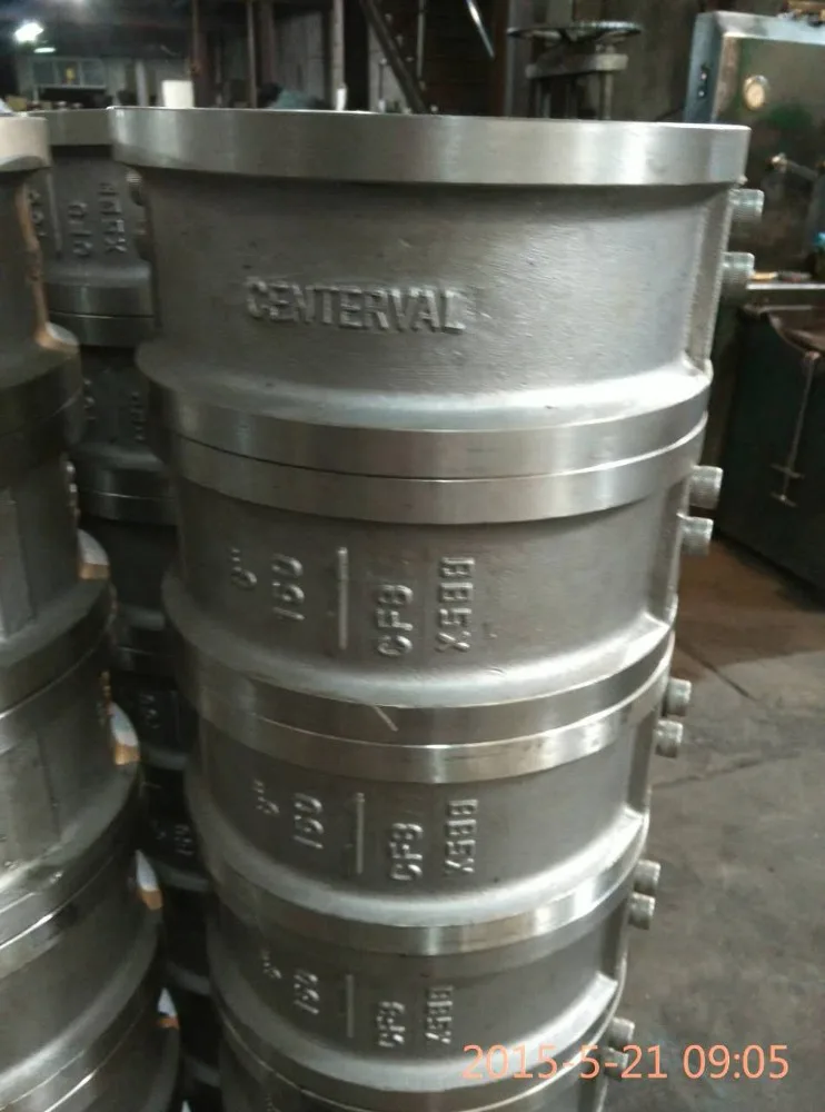 
SS304 Wafer Type double -disc swing Check Valve 