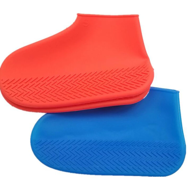 Wholesale portable outdoor shoe protectors reusable rain boots water proof silicon shoe cover