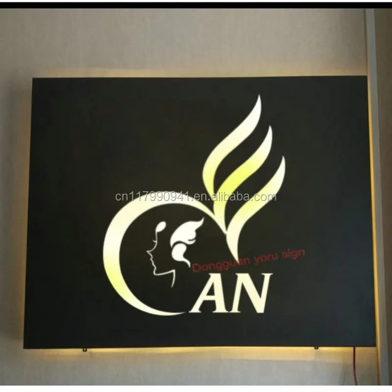 Restaurant outdoor LED plastic open sign board design