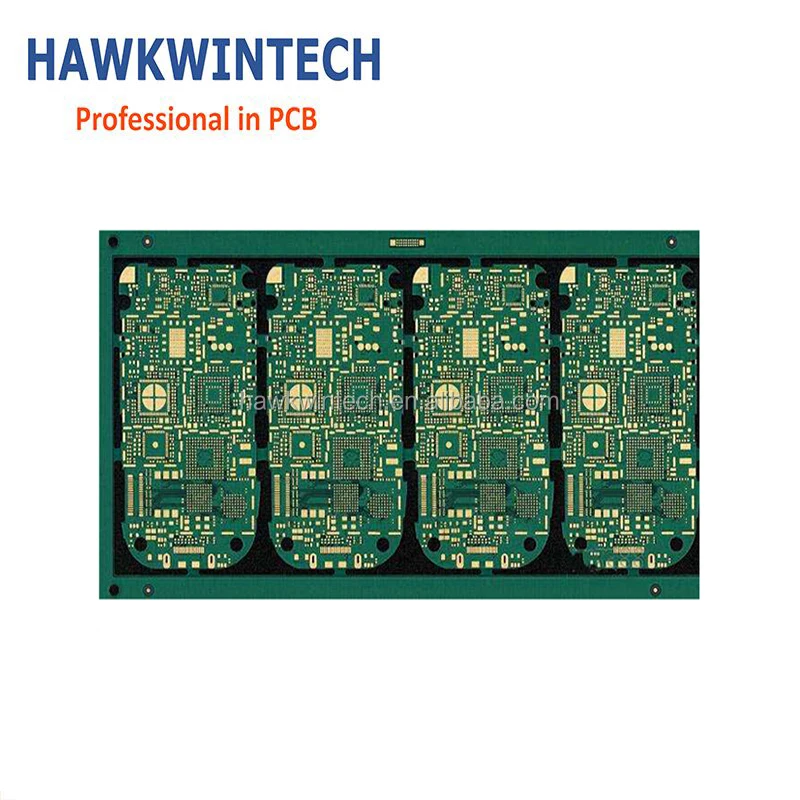 Immersion Gold Mobile Phone pcb Printed Circuit Board PCBA PWB multilayer pcb