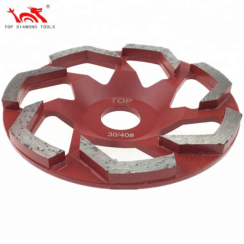 10-дюймовый бетона алмазный шлифовальный диск для бетона шлифовальные