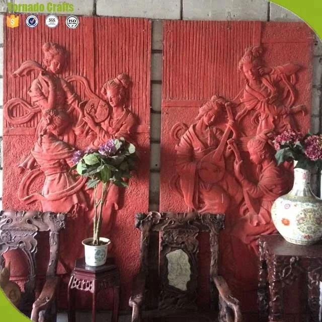 Профессиональная ручная резьба Мраморный камень пейзаж живопись рельефная скульптура