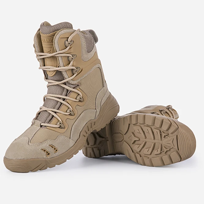 New Design Camouflage Armee Boot Motorcycle riding boots With Zipper