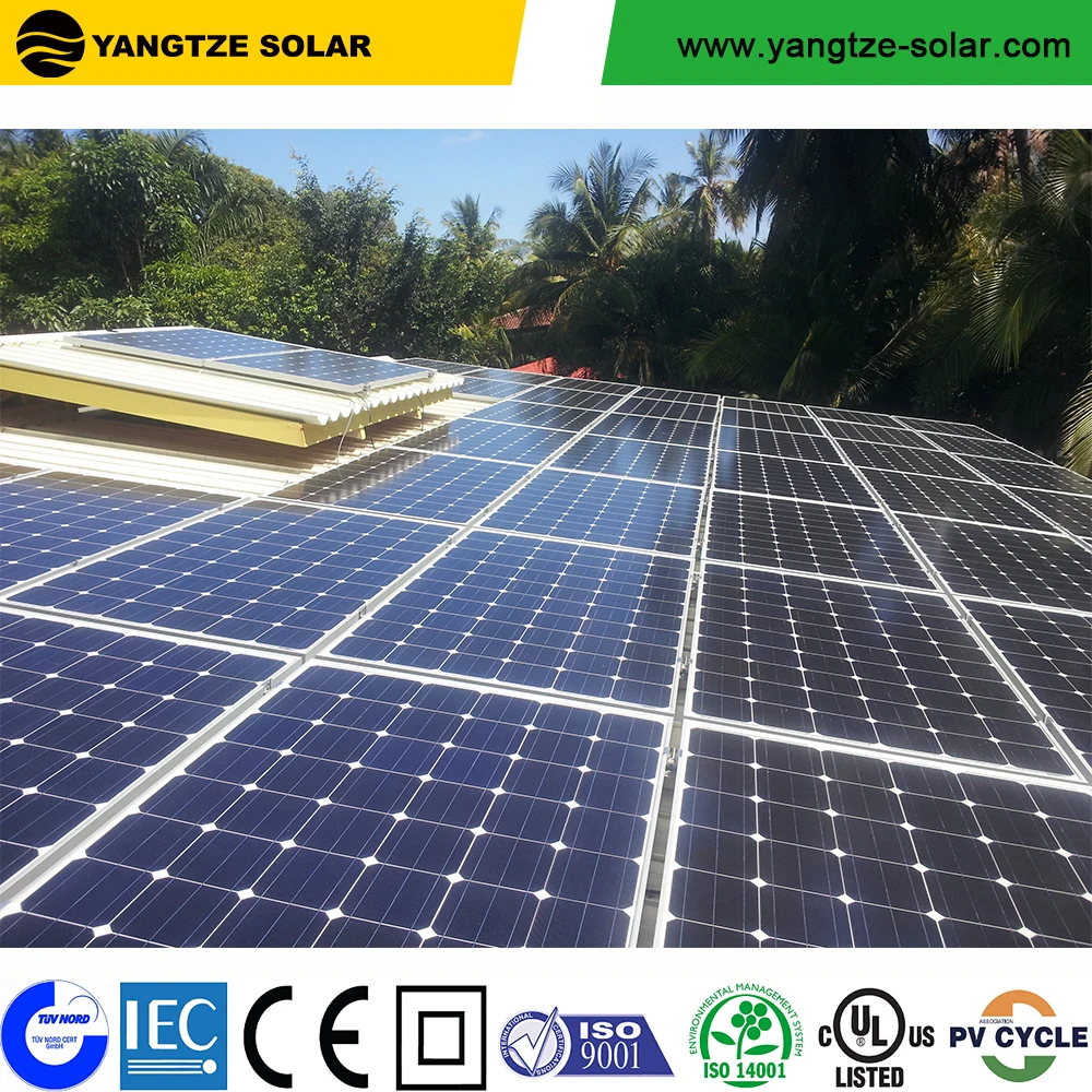 Yangtze easy installation renewable 2000w solar power system price for pakistan