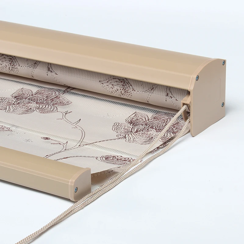 
Beautiful Zebra Roller Blinds Fabric For Windows, Bead Rope Horizontal Zebra Blinds 