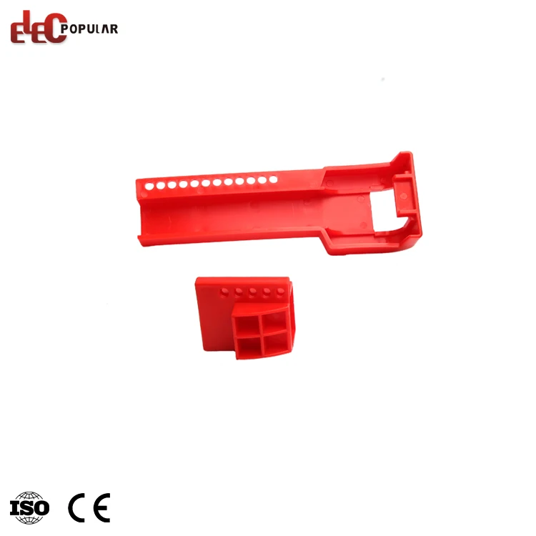 Safety Lockout Device Polypropylene Adjustable Butterfly Valve Lock Out