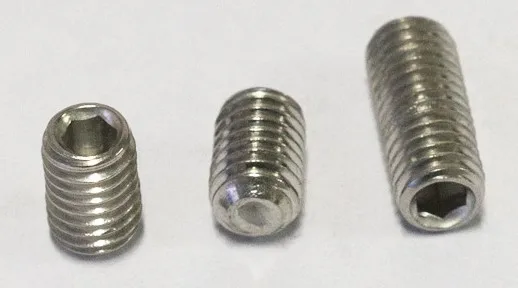 Дюймовые винты с шестигранным углублением плоские крышкой