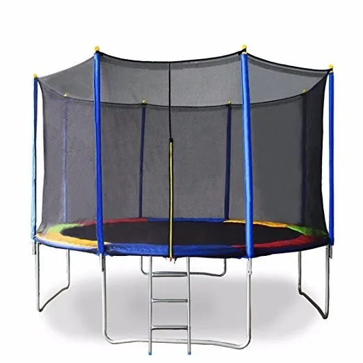 Sundow 12Ft Gymnastic Equipment Bungee Outdoor Round Trampoline Parks With Net