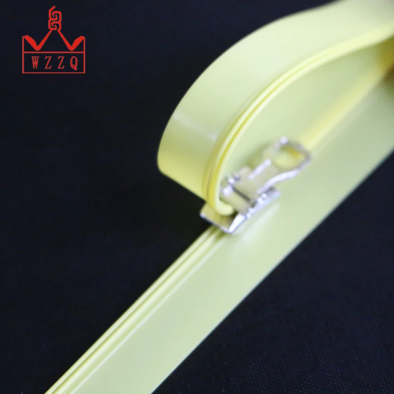 Цветная Или прозрачная пластиковая молния из полиэтилена, лучше всего подходит для сумки