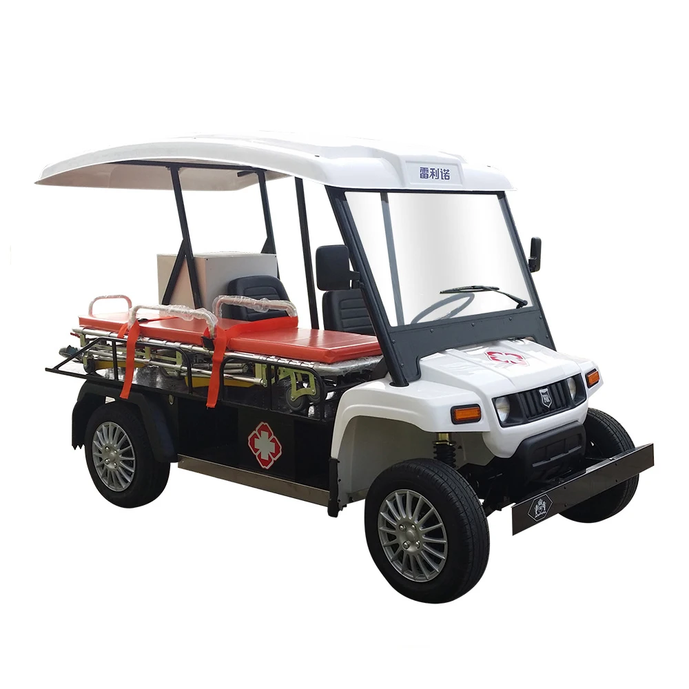 Guangzhou factory sell low price electric ambulance vehicle
