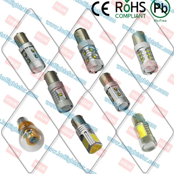 1156 P21W BA15S светодиодная лампа для авто