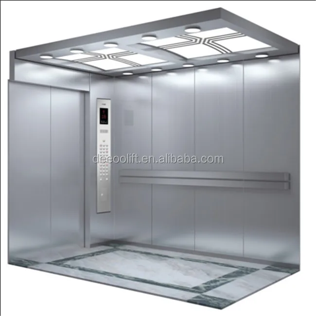 
large door opening size patient stretcher elevator 