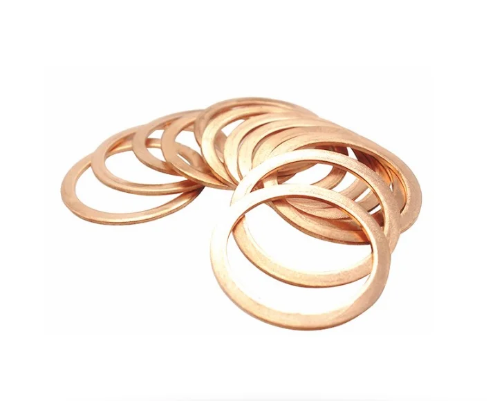 Ассортимент метрических медных шайб