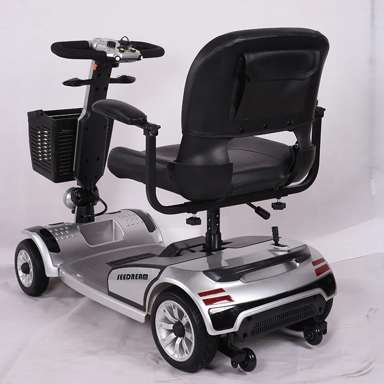 4x4 electric mobility scooter with golf carts trailer